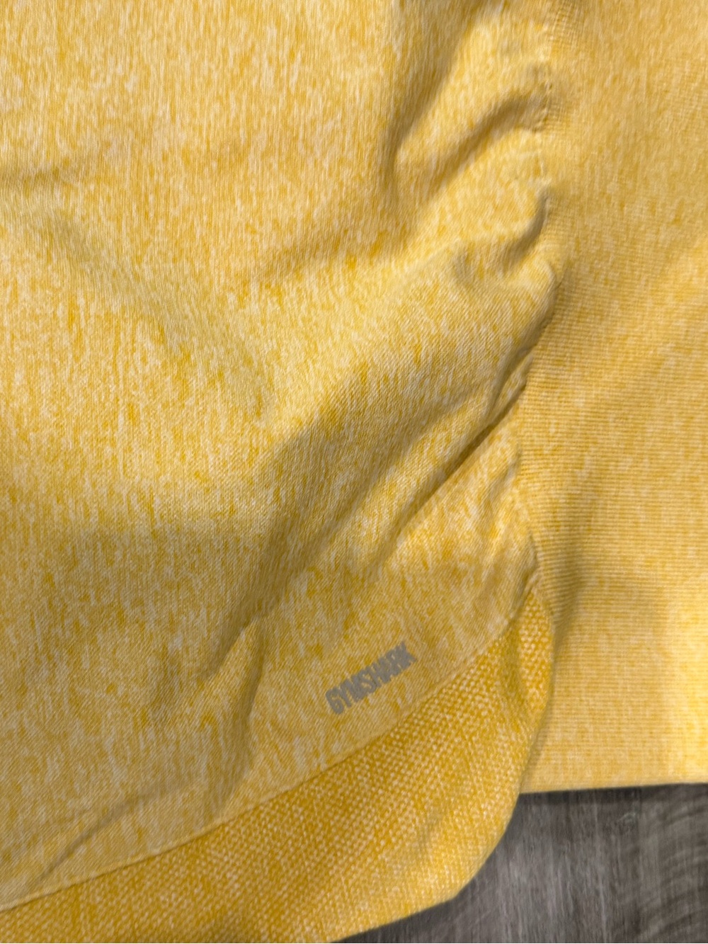 Gymshark Flex High Waisted Leggings Yellow Marl Size XL - Picture 3 of 5